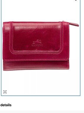 Mancini South Beach RFID Secure Mini Clutch Wallet